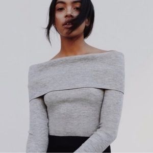 Wilfred Off The Shoulder Sweater